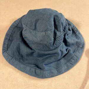 Simplicity Women's Bucket Hat Blue Cotton